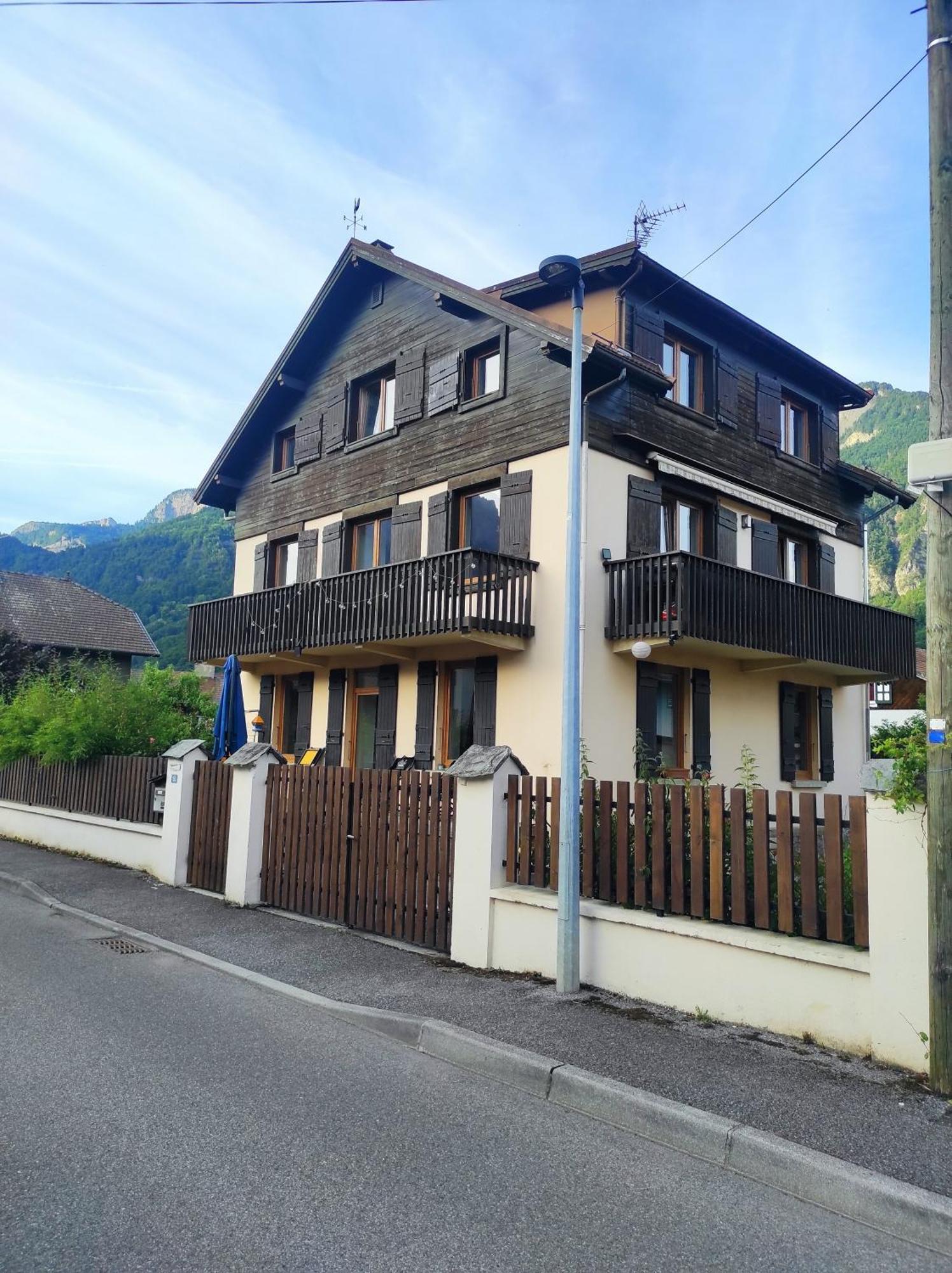 Maison Sallanches 12 Couchages Экстерьер фото